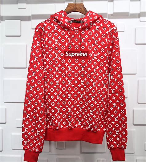 supreme x louis vuitton hoodie black|supreme louis vuitton hoodie price.